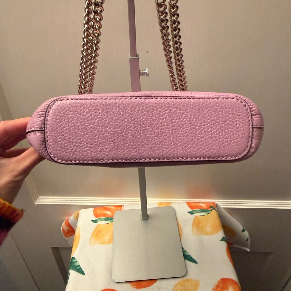 Kate Spade Lavender Crossbody/Shoulder Bag with Chain Straps - Picture 10 of 11